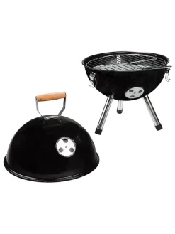 Kugelgrill in Schwarz - (H)45 x Ø 30 cm