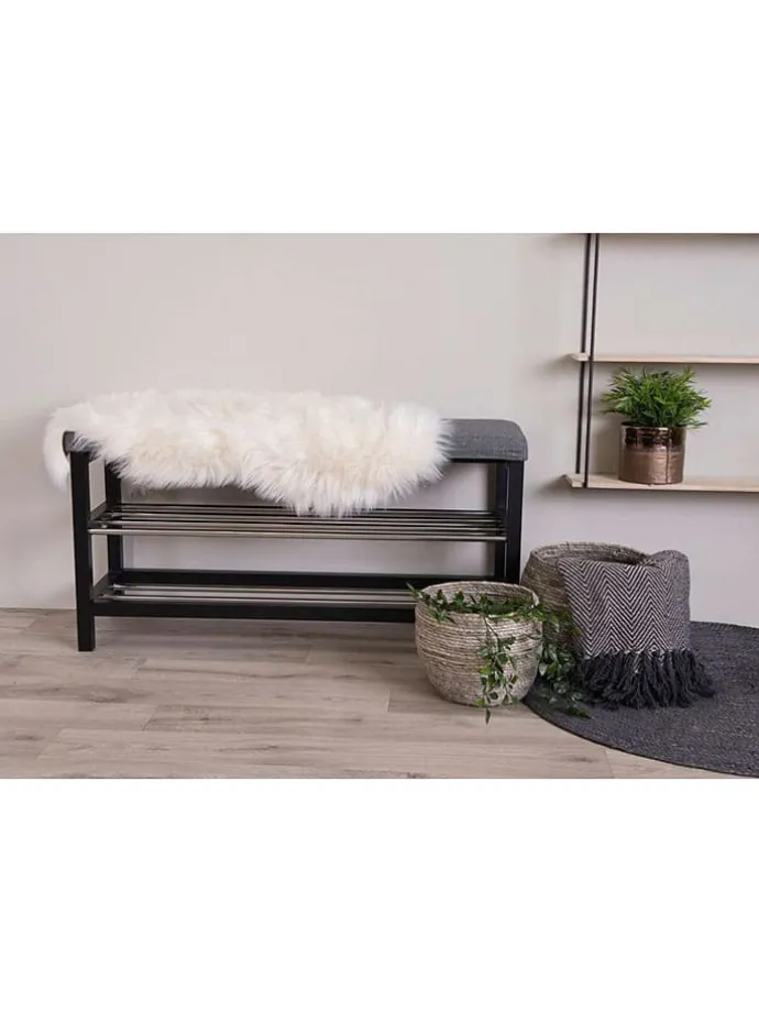 Kunstfell in Creme - (L)85 x (B)50 cm