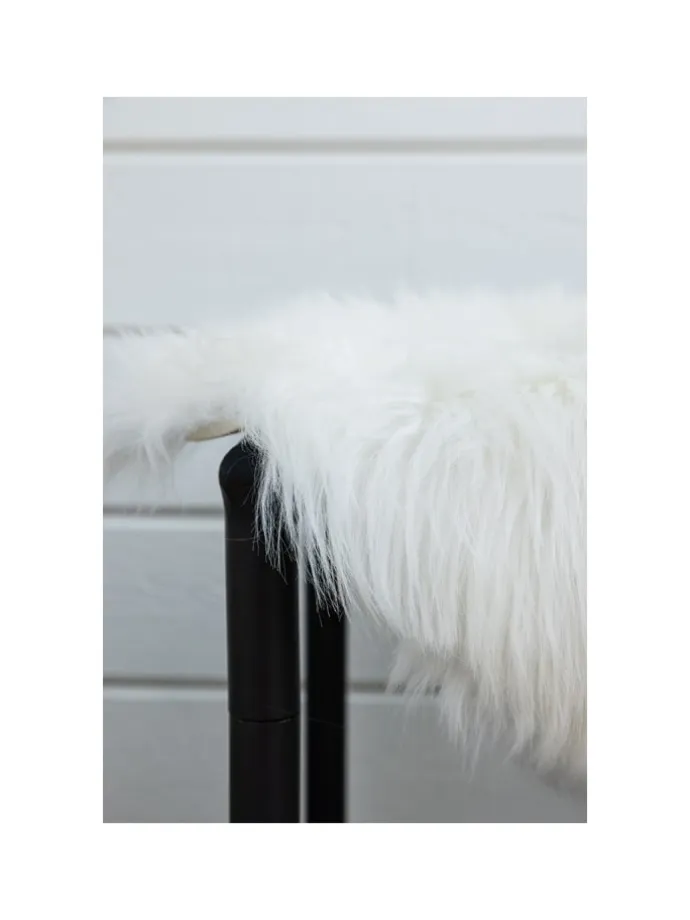 Kunstfell Katy Weiß 55 x 180 cm