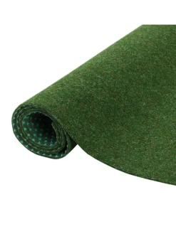 Kunstrasen Rasenteppich mit Noppen Kingston in Grün Mix