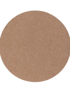 Kunstrasen Rasenteppich mit Noppen Kingston Rund in Beige