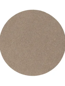 Kunstrasen Rasenteppich mit Noppen Kingston Rund in Beige
