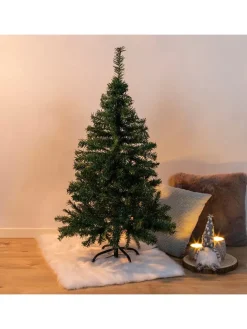 Kunst-Weihnachtbaum "Deluxe" in Grün - (H)120 cm