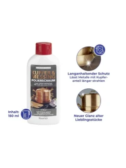 Kupfer- Messing- Polierschaum - 150 ml