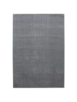Kurzflor Teppich Alberto Hellgrau