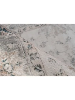 Kurzflor Teppich Prayer 325 in multi - beige - rechteckig