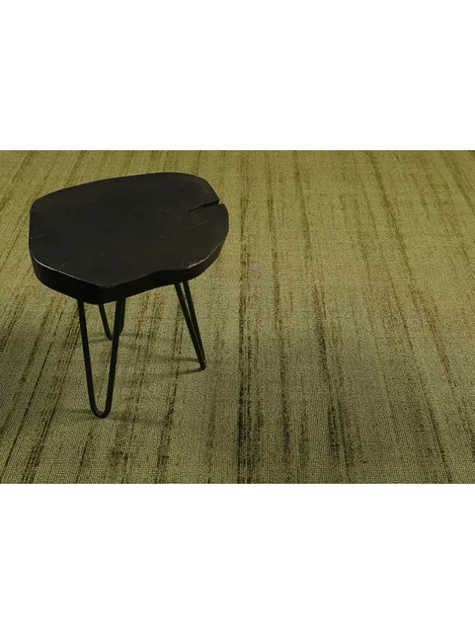 Kurzflor-Läufer "Gil" in Grün