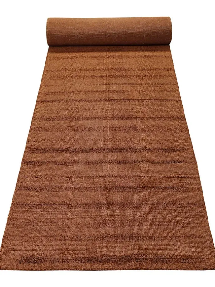 Kurzflor-Läufer "Gil" in Hellbraun