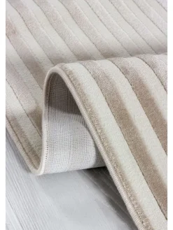 Kurzflor-Teppich ''Amorf - Ar004'' in Beige/ Hellbraun