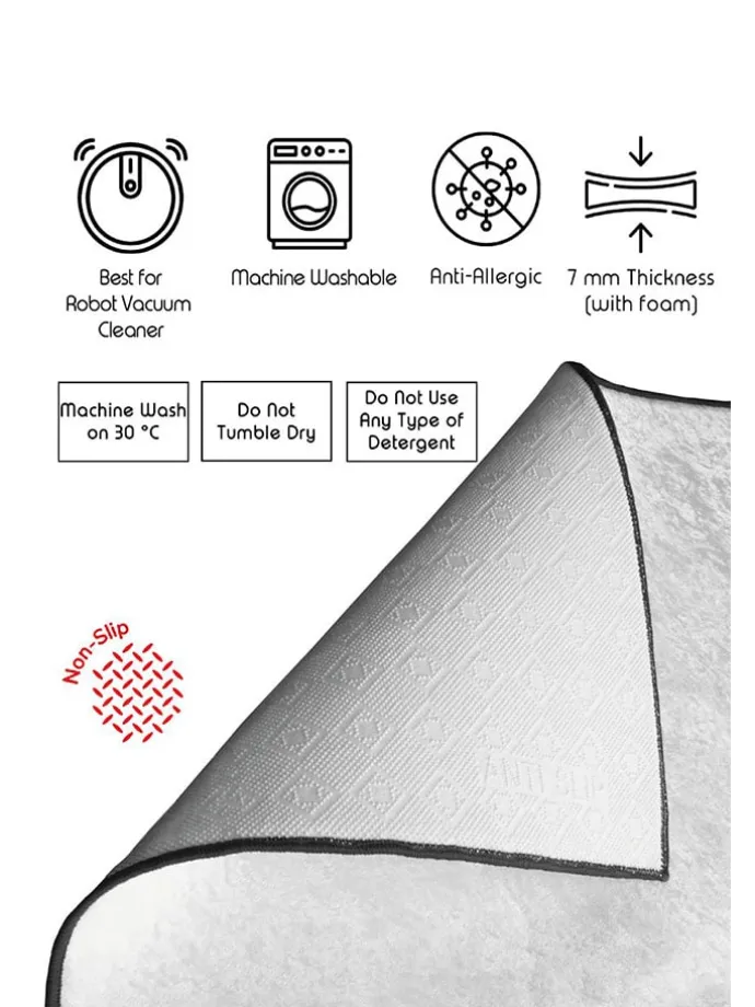 Kurzflor-Teppich ''CT-1080'' in Bunt