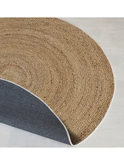 Kurzflor-Teppich in Beige