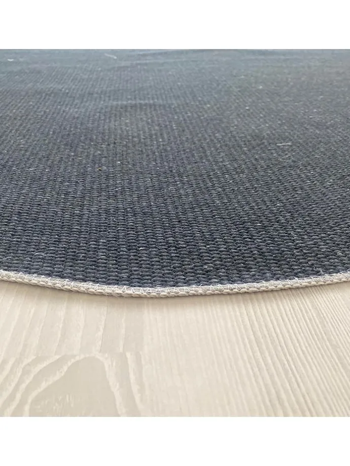 Kurzflor-Teppich in Beige