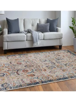 Kurzflor-Teppich in Bunt