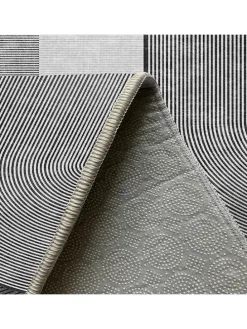 Kurzflor-Teppich ''Infkece14'' in Grau