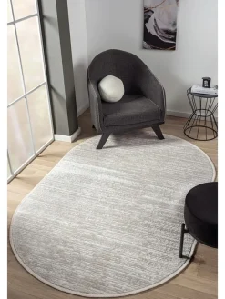 Kurzflor-Teppich ''Jasmine'' in Beige