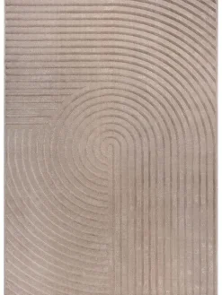 Kurzflorteppich Knight D in Beige