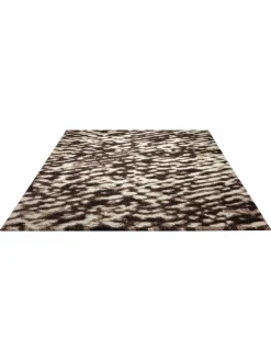 Kurzflorteppich Madison in braun