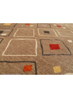 Kurzflorteppich Mont Royal in braun