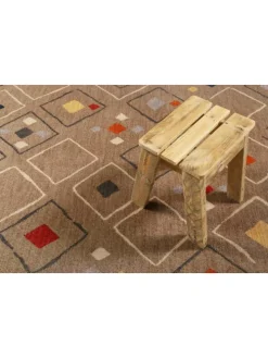 Kurzflorteppich Mont Royal in braun