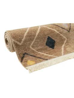 Kurzflorteppich Mont Royal in braun