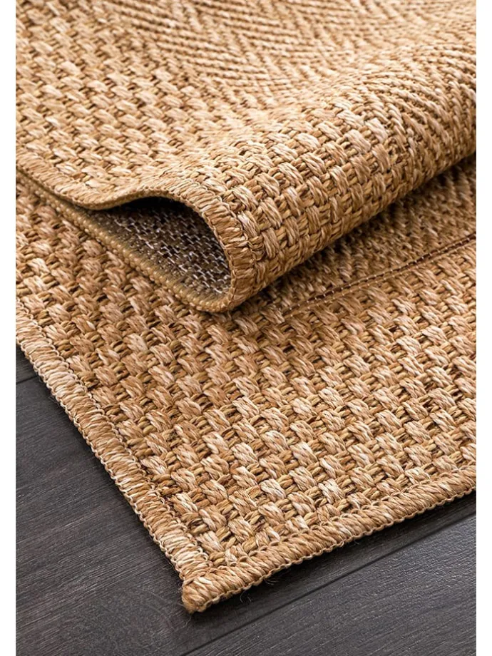 Kurzflor-Teppich "Rusticana" in Beige