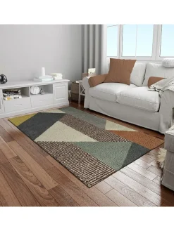 Kurzflor-Teppich "Woopamuk" in Bunt