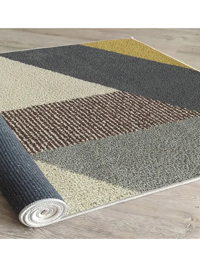 Kurzflor-Teppich "Woopamuk" in Bunt