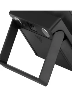 Kurzzeitwecker "Attimo" in Schwarz - (B)9 x (H)7 cm