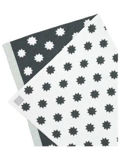 Kuscheldecke "Little Chums Stars" in Weiß - (L)100 x (B)75 cm