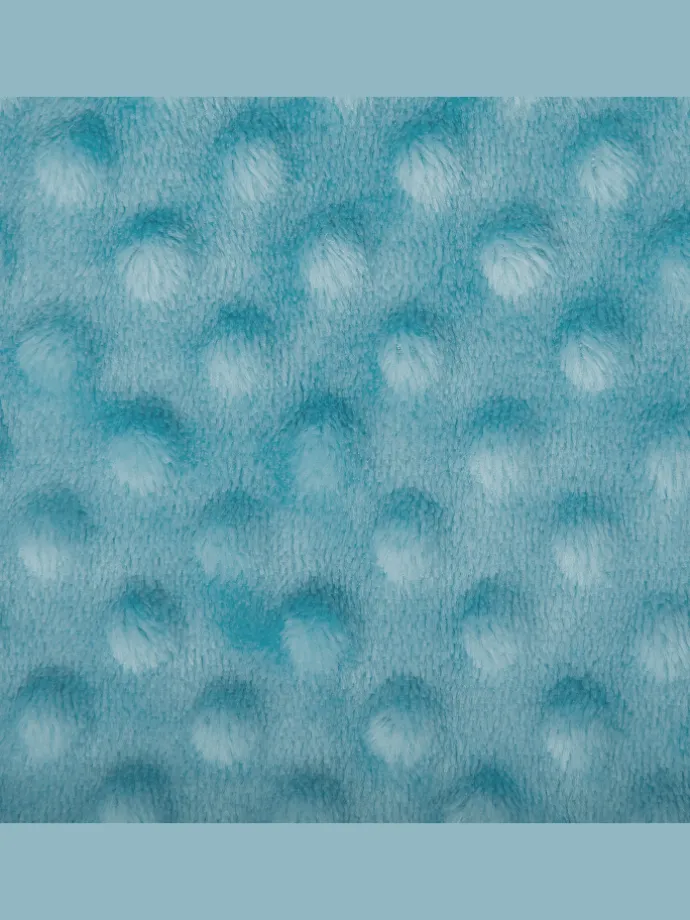 Kuscheldecke SAMUR in Blau - (W) 200 x (H) 2 x (L) 220 cm