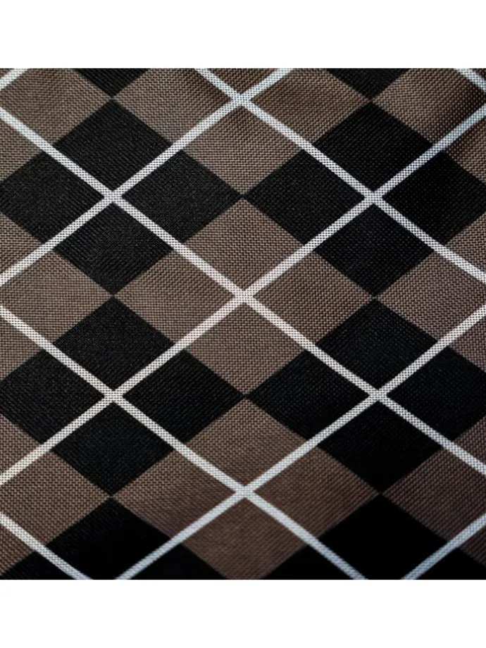 40L Einkaufstrolley aus Alu in Braun