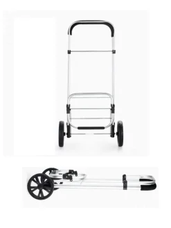 40L Einkaufswagen Trolley in Schwarz