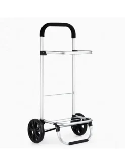 40L Einkaufswagen Trolley in Schwarz