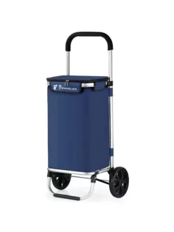 40L Einkaufswagen Trolley in Blau