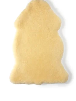 Lammfell in Natur - (L)90-100 cm