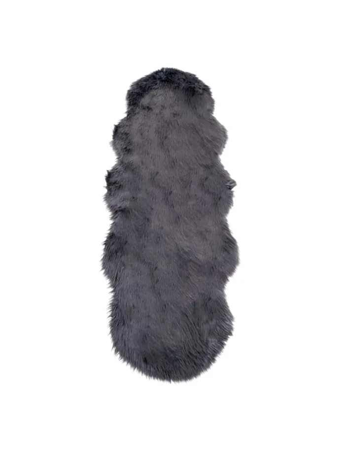 Lammfell Laila Grau 60 x 180 cm