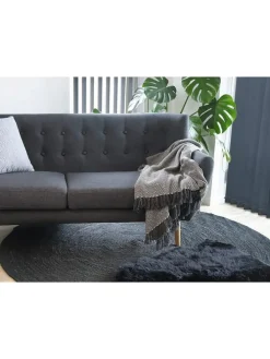 Lammfell Lipo Schwarz 50 x 85 cm