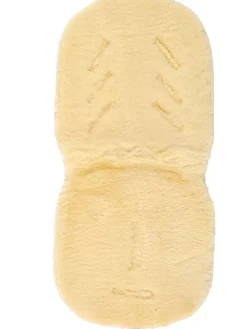 Lammfellauflage in Natur - (L)77 x (B)35 cm