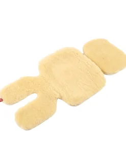 Lammfellauflage "Kingly" in Natur - (L)80 x (B)35 cm