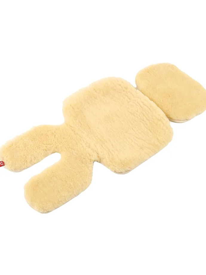 Lammfellauflage "Kingly" in Natur - (L)80 x (B)35 cm