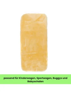Lammfelleinlage 73x33 Exklusiv in Natur