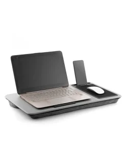Laptop-Tisch in Grau - (B)57,5 x (H)5,8 x (T)30,5 cm