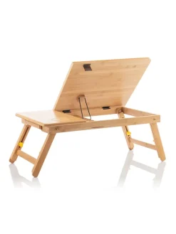 Laptoptisch in Hellbraun - (B)53,5 x (H)21 x (T)34 cm