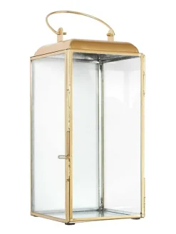 Laterne in Gold - (B)15 x (H)35 x (T)15 cm