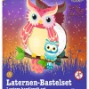 Laternen-Bastelset "Easy Line - Eule" in Bunt
