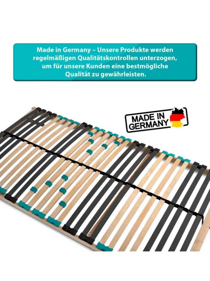 Lattenrost Drömson, Kopfteil verstellbar in Natur