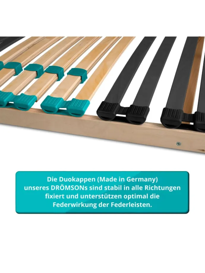 Lattenrost Drömson, Kopfteil verstellbar in Natur