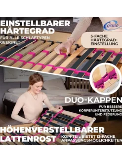 Lattenrost PINK DREAM in Natur