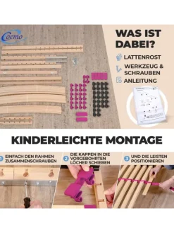 Lattenrost PINK DREAM in Natur