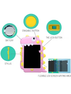 LCD-Schreibtafel in Rosa